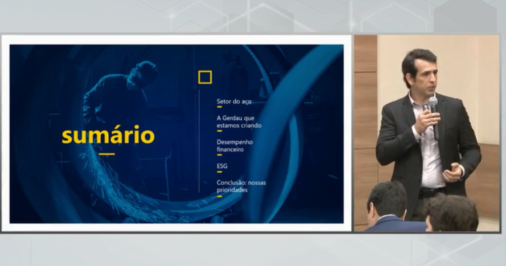 Gerdau transmissão ao vivo - capa