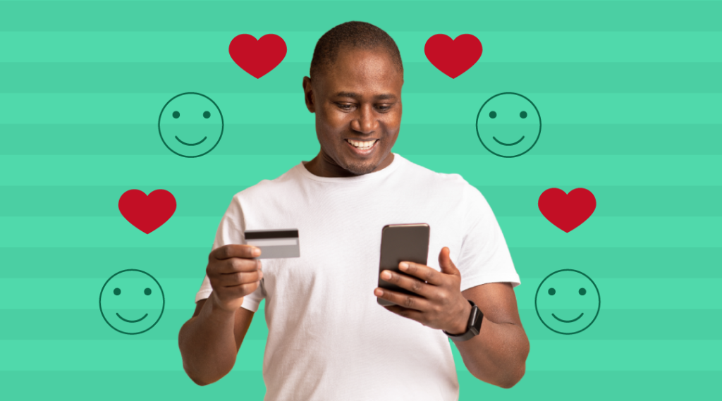 Experiência de compras online