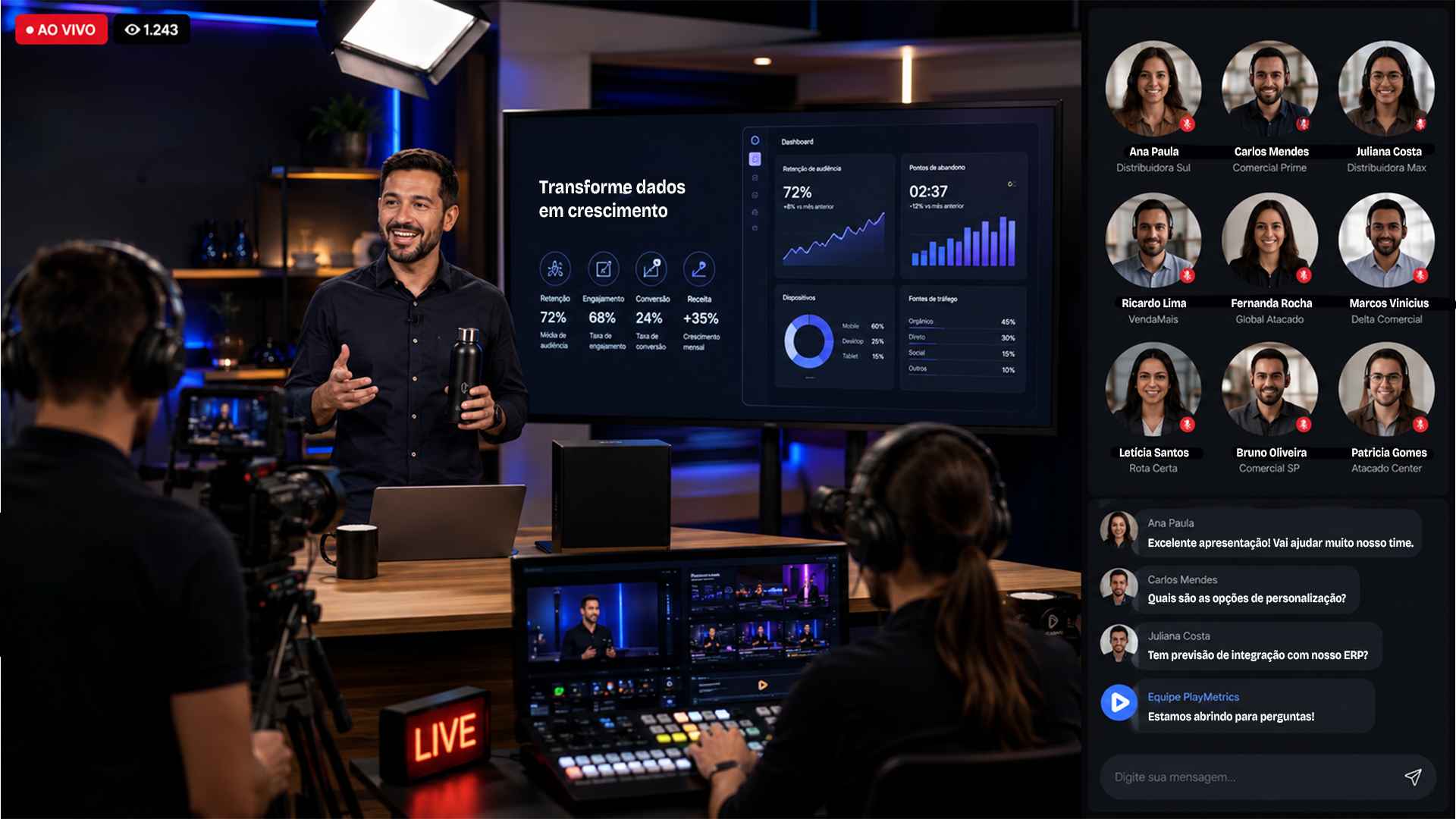 Live commerce corporativo como empresas estão vendendo ao vivo