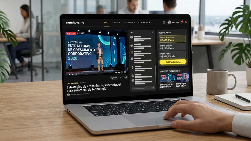 O papel do streaming corporativo nessa transformação - Netshow.me