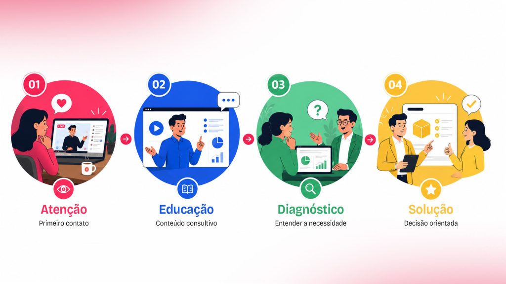 Como estruturar uma abordagem de live commerce B2B - Netshow.me